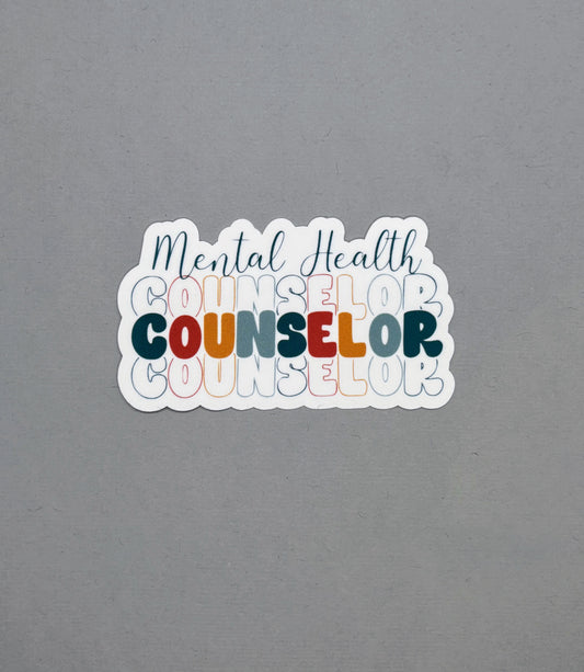 Mental Health Counselor Sticker