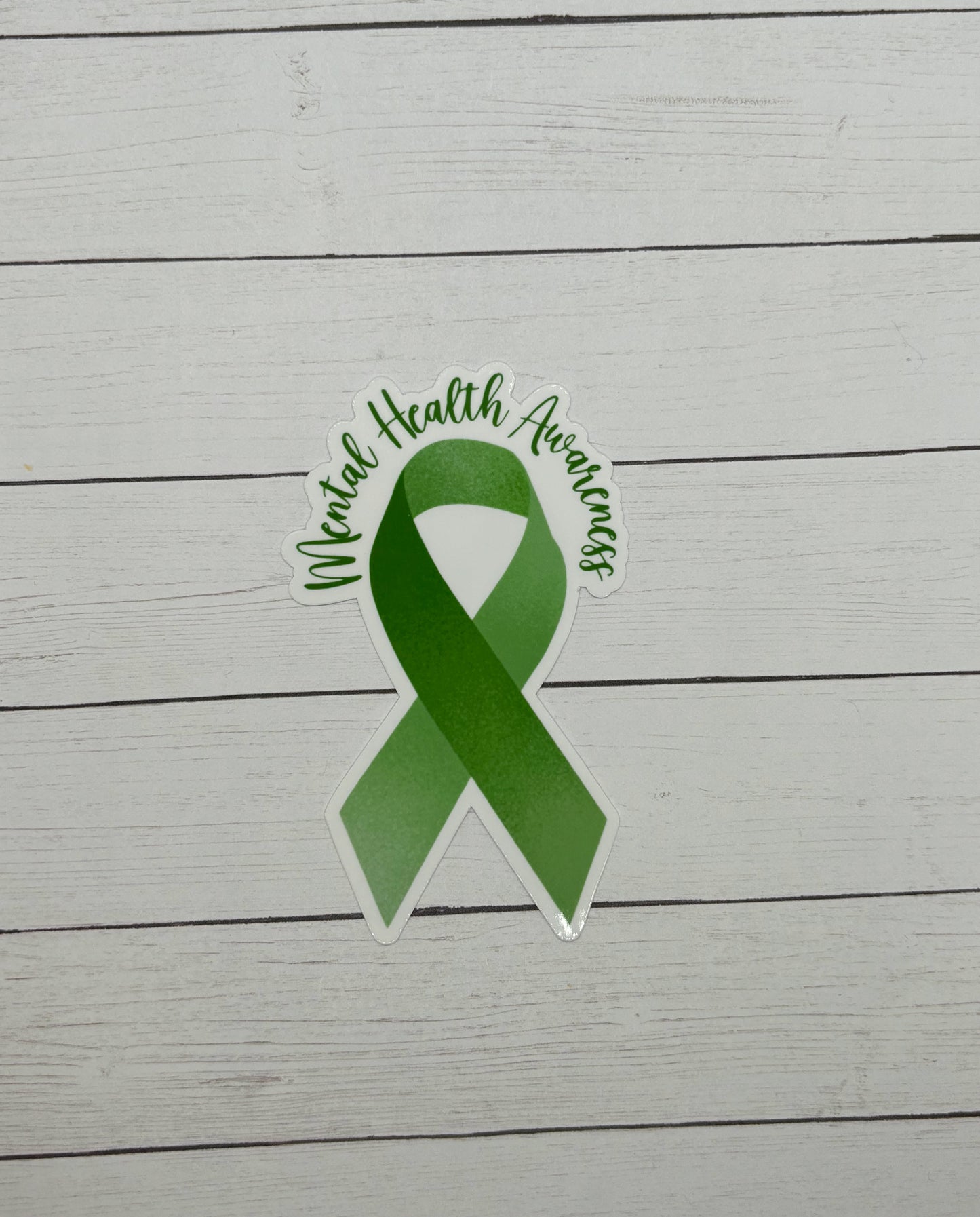 Mental Health Awareness Ribbon Sticker