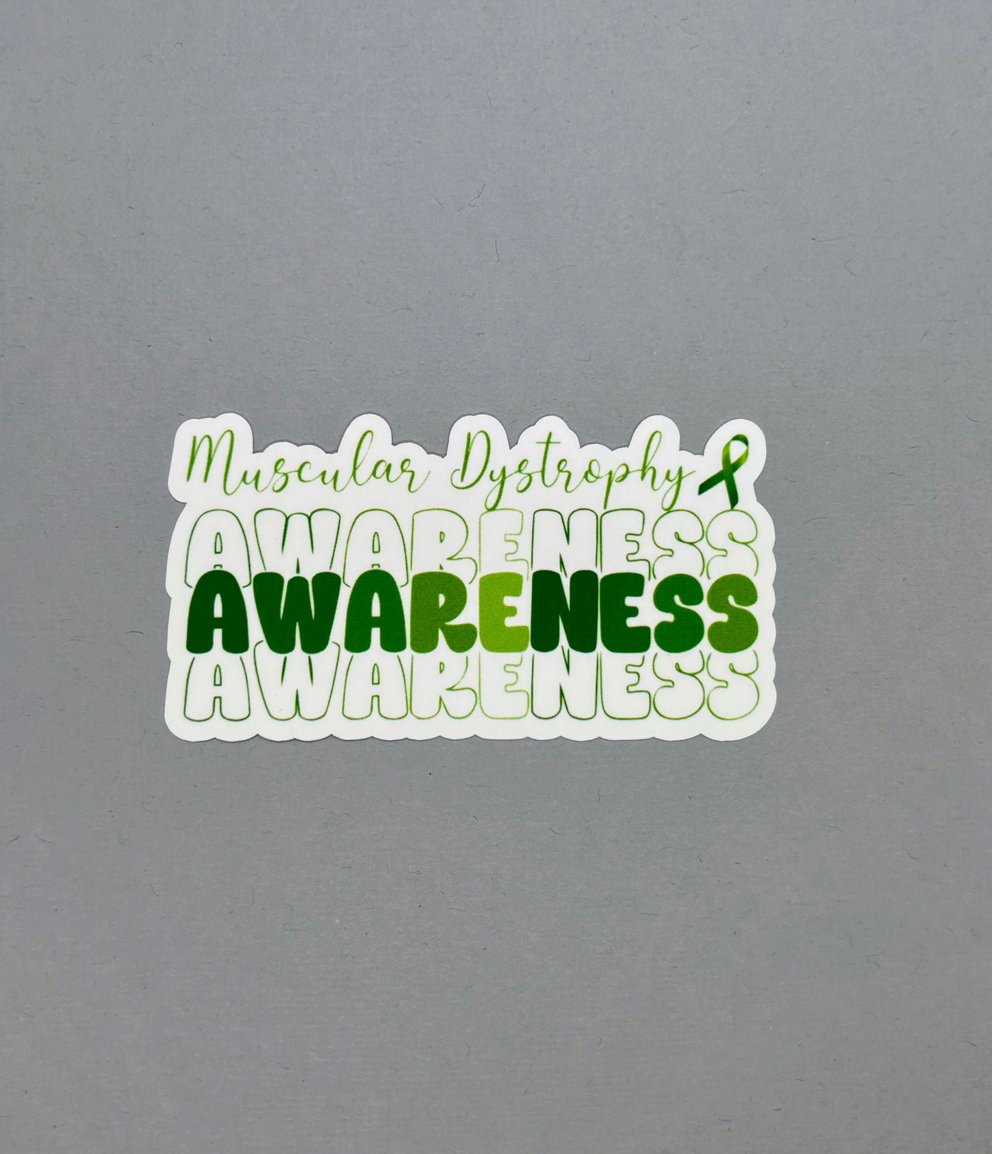 Muscular Dystrophy Awareness Sticker