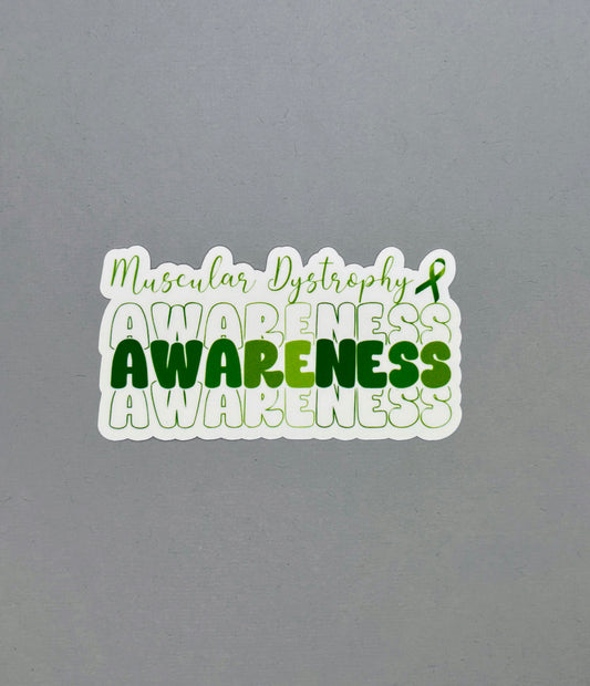 Muscular Dystrophy Awareness Sticker