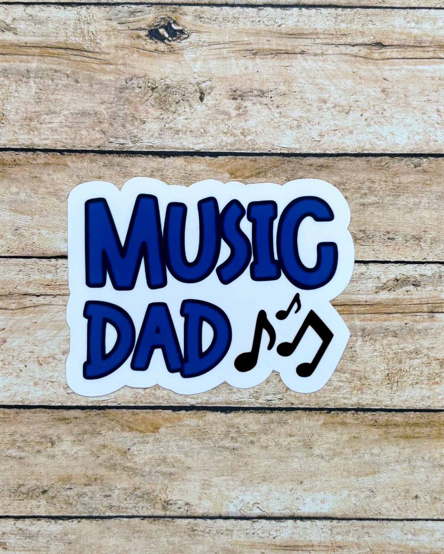 Music Dad Sticker