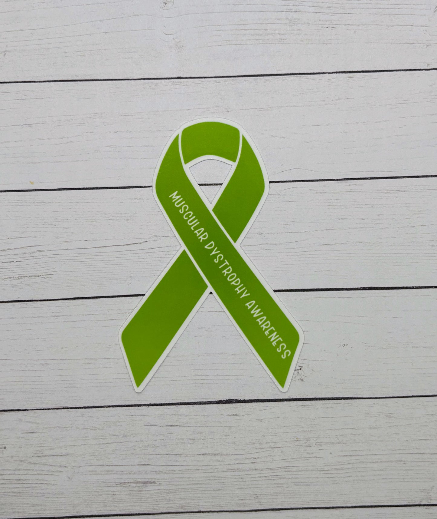 Muscular Dystrophy Awareness Ribbon Sticker