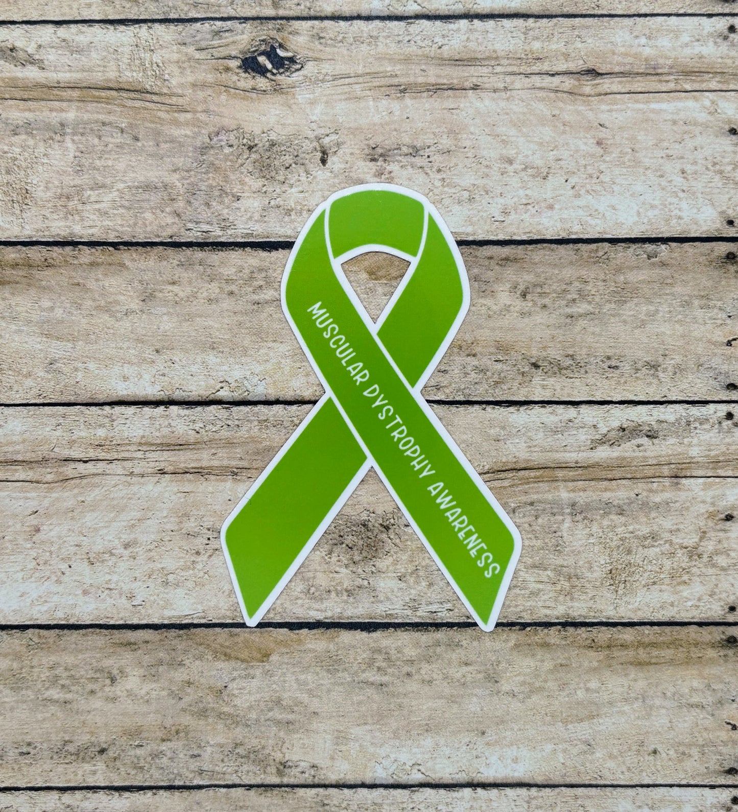 Muscular Dystrophy Awareness Ribbon Sticker