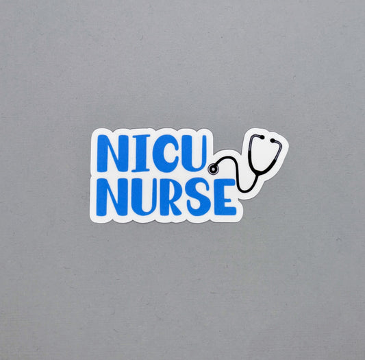 NICU Nurse Sticker