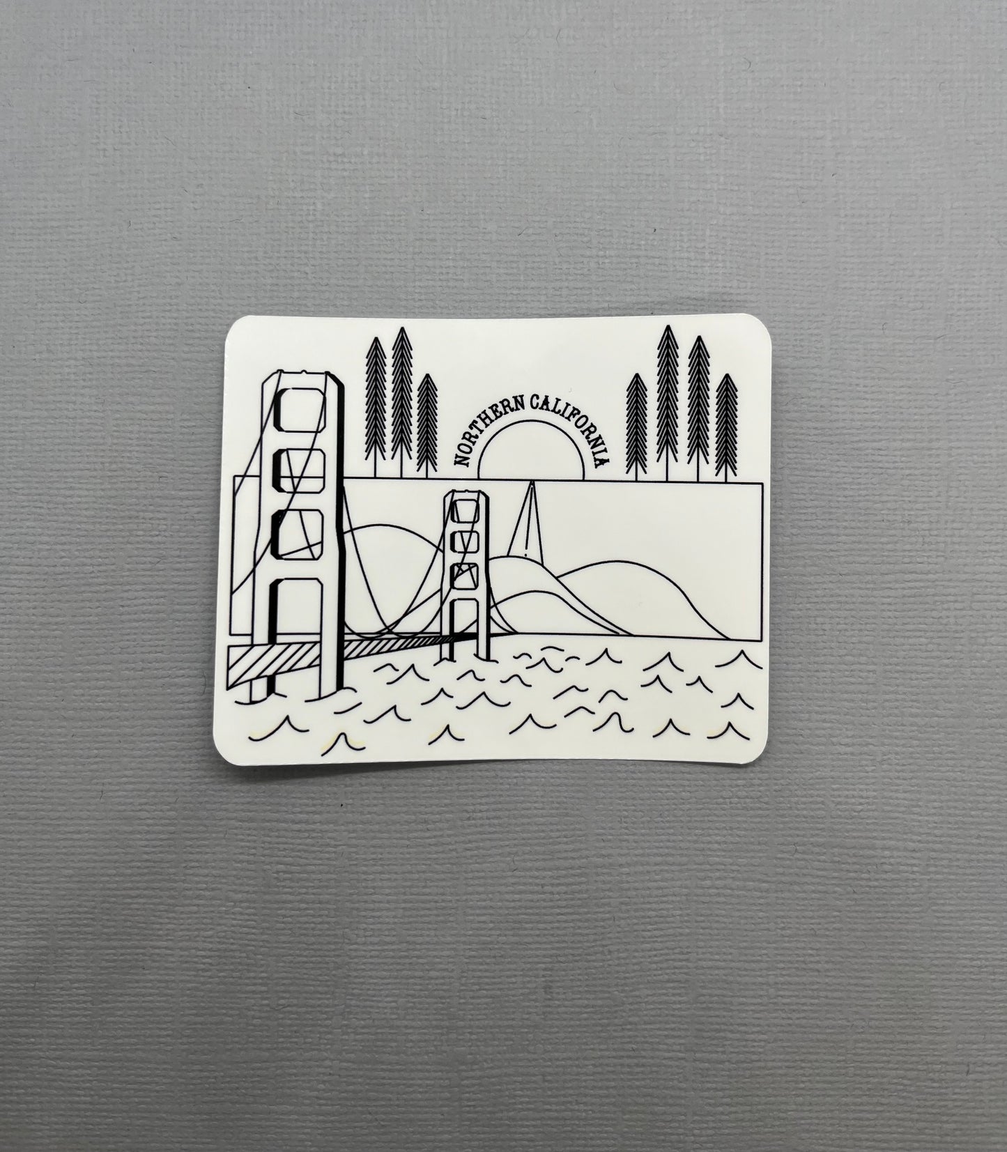 Northern California Sticker