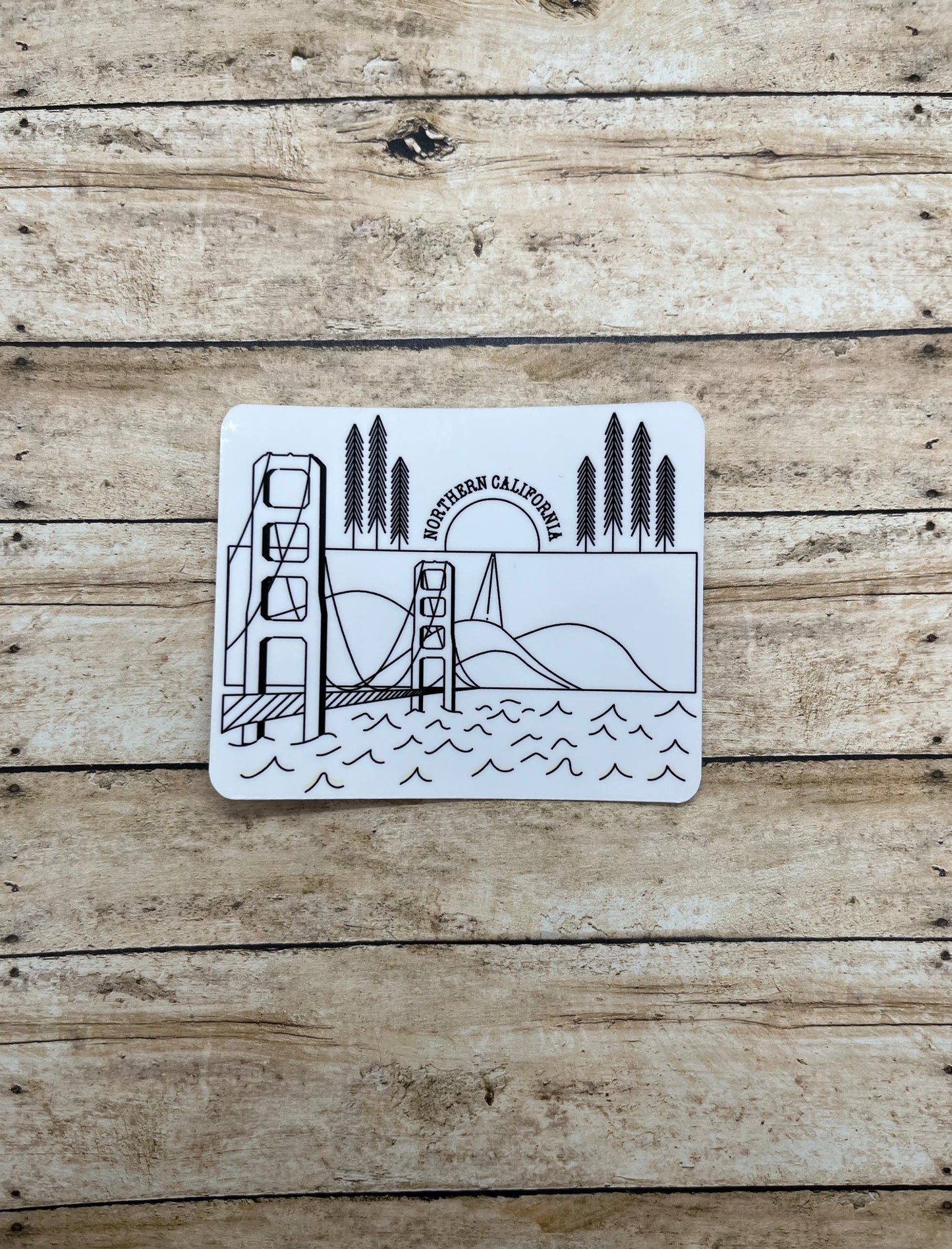 Northern California Sticker