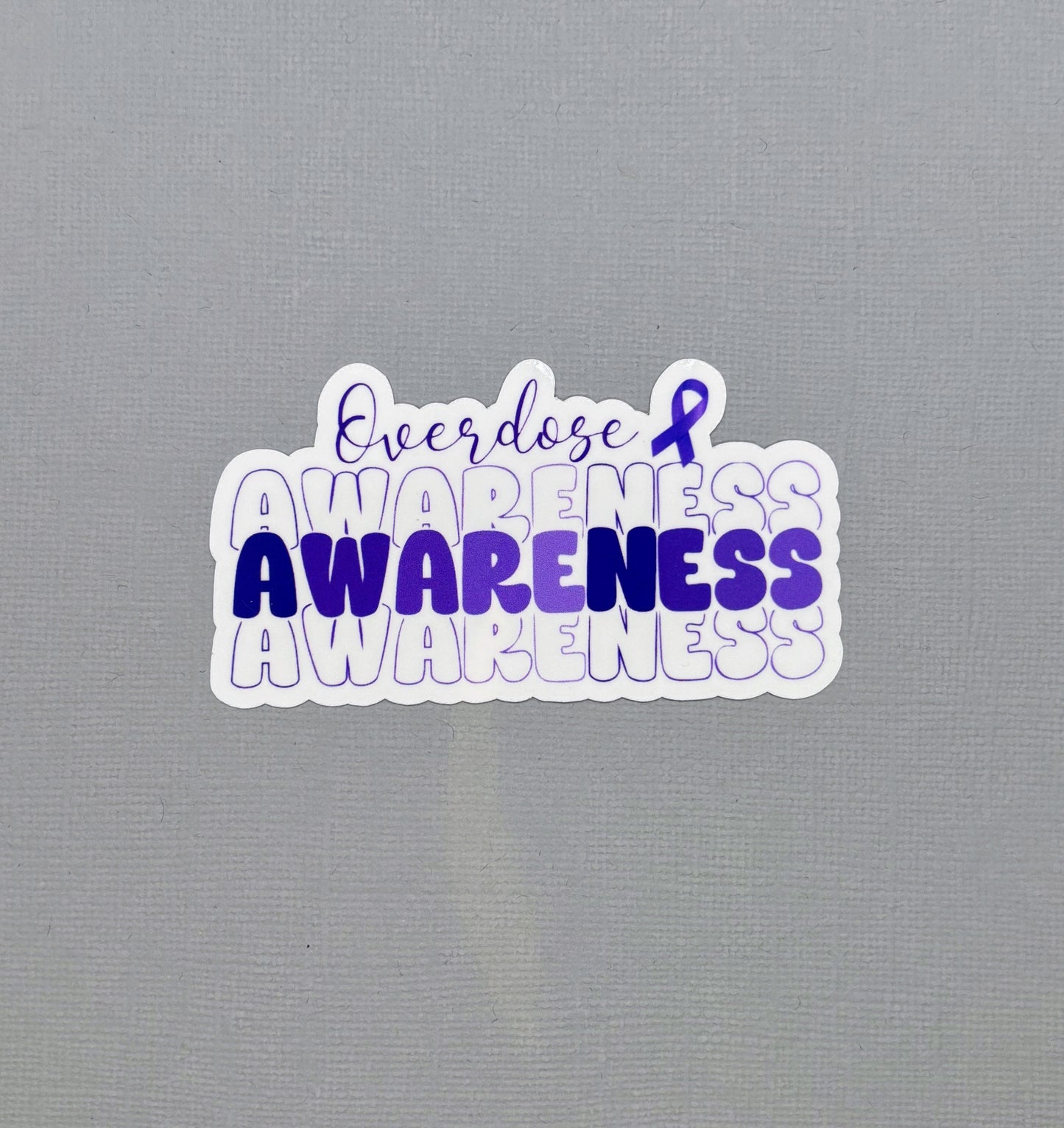 Overdose Awareness Sticker