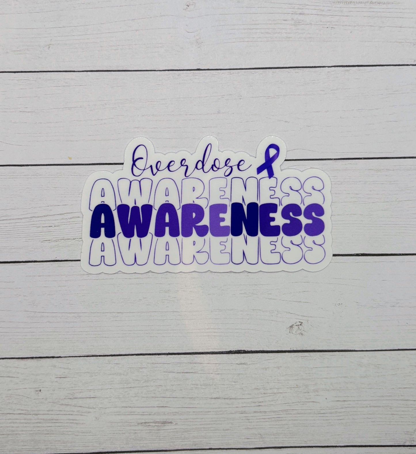 Overdose Awareness Sticker