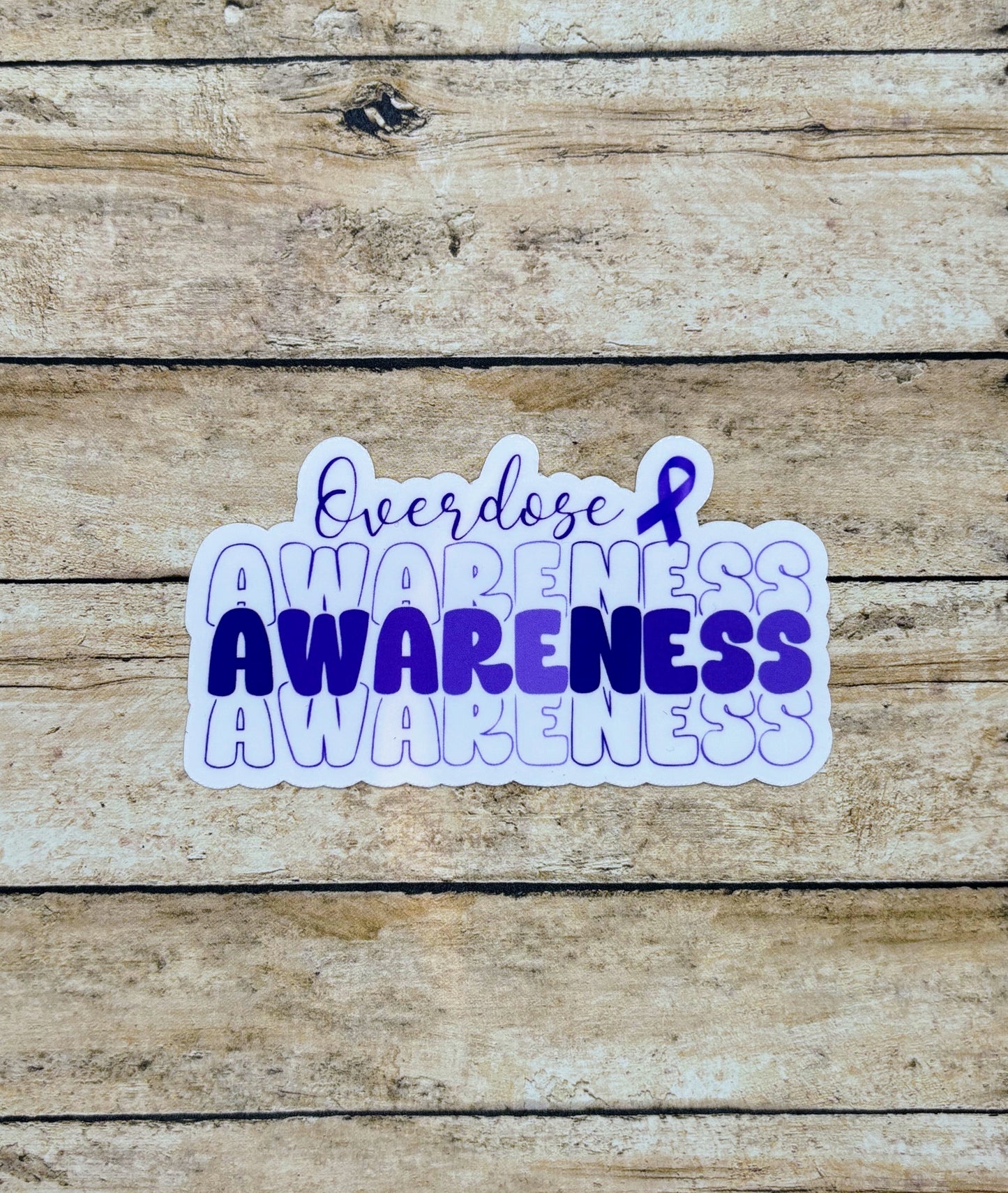 Overdose Awareness Sticker