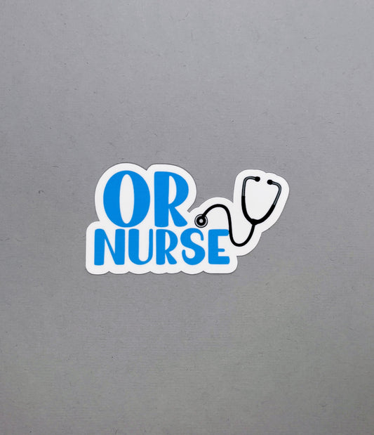 OR Nurse Sticker