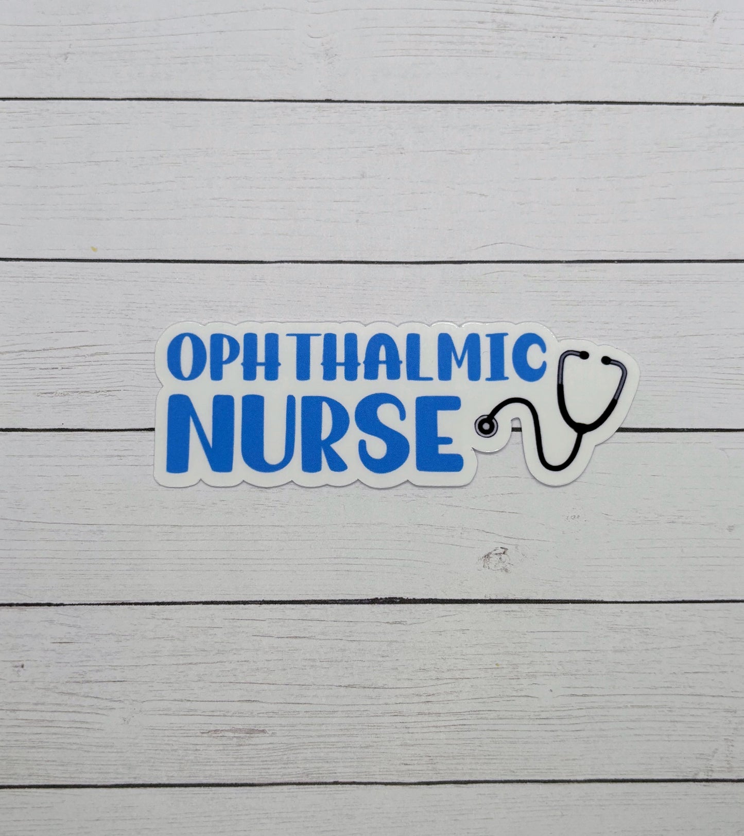 Ophthalmic Nurse Sticker