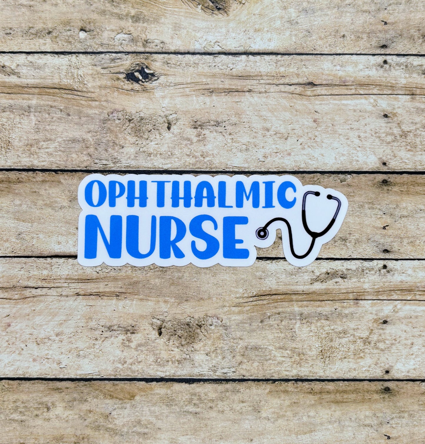 Ophthalmic Nurse Sticker