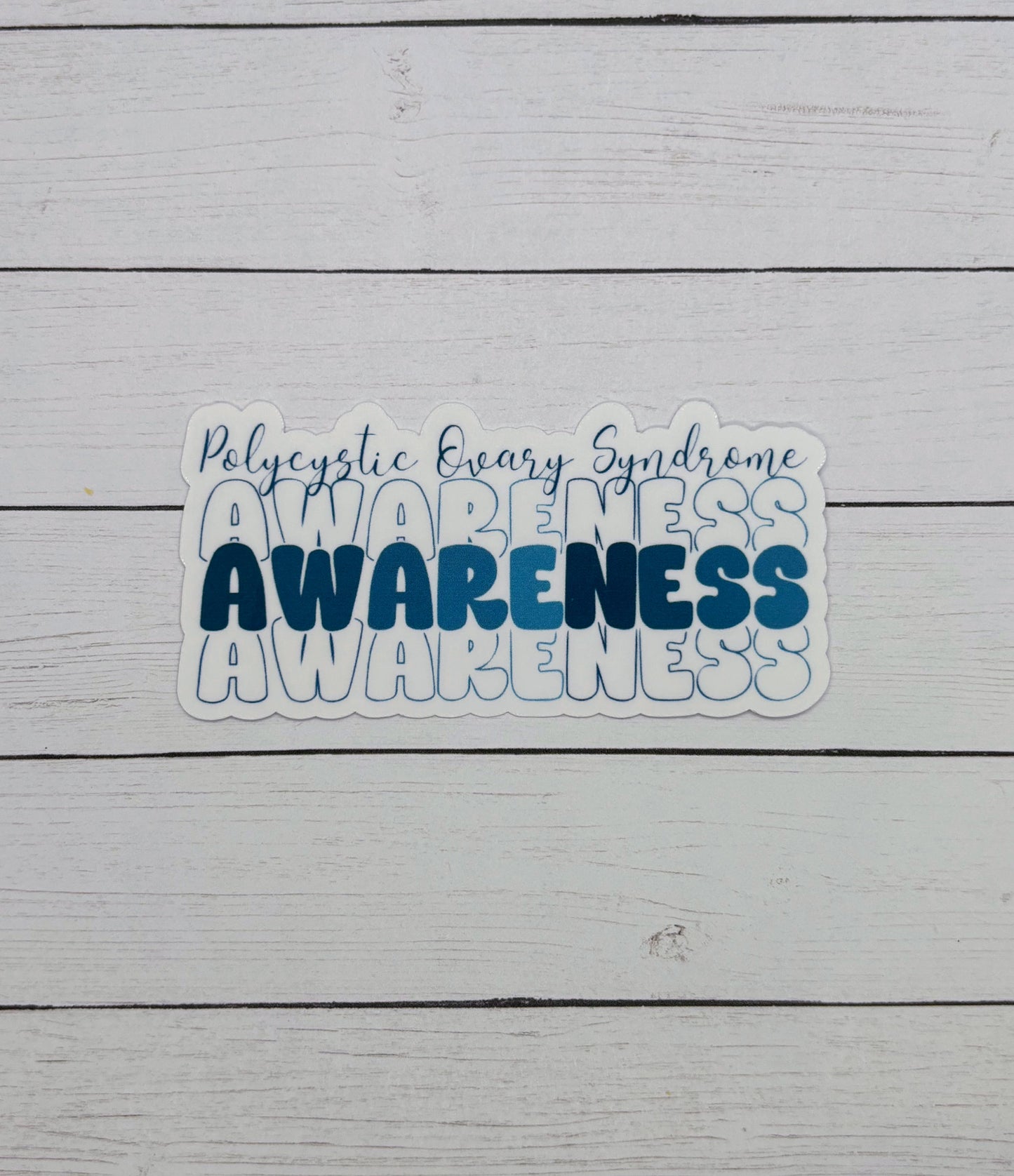 PCOS Awareness Sticker