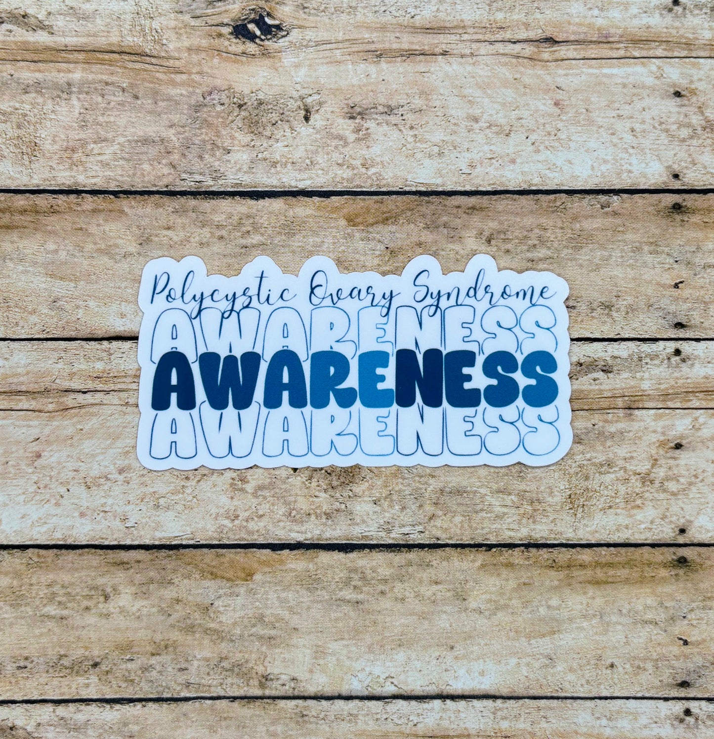 PCOS Awareness Sticker