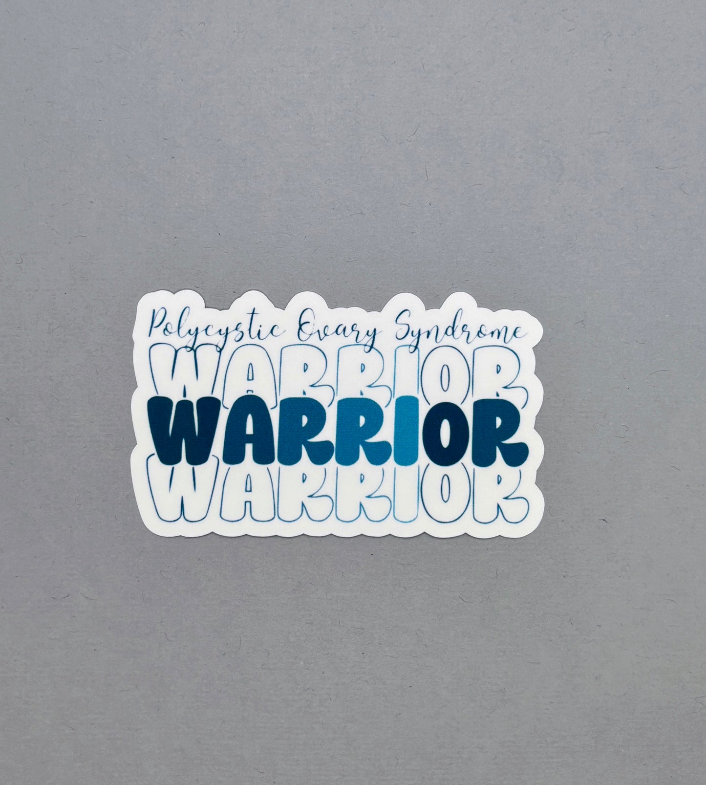 PCOS Warrior Sticker