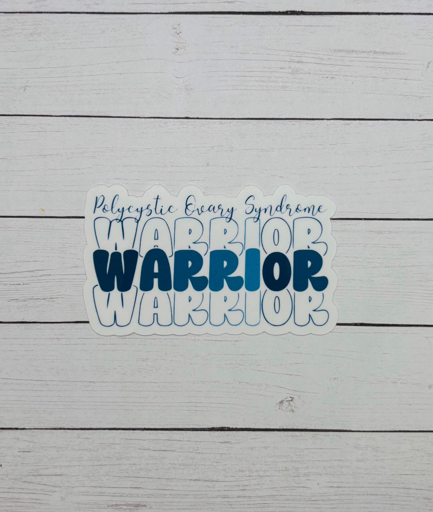 PCOS Warrior Sticker