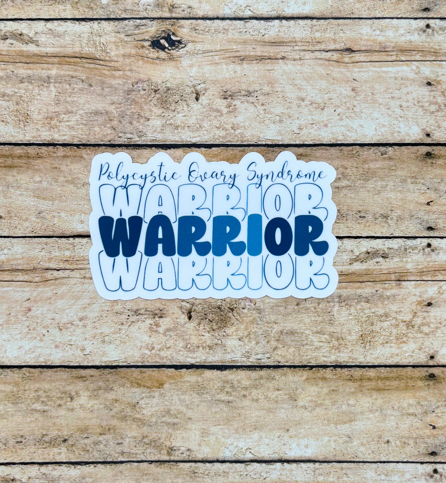 PCOS Warrior Sticker