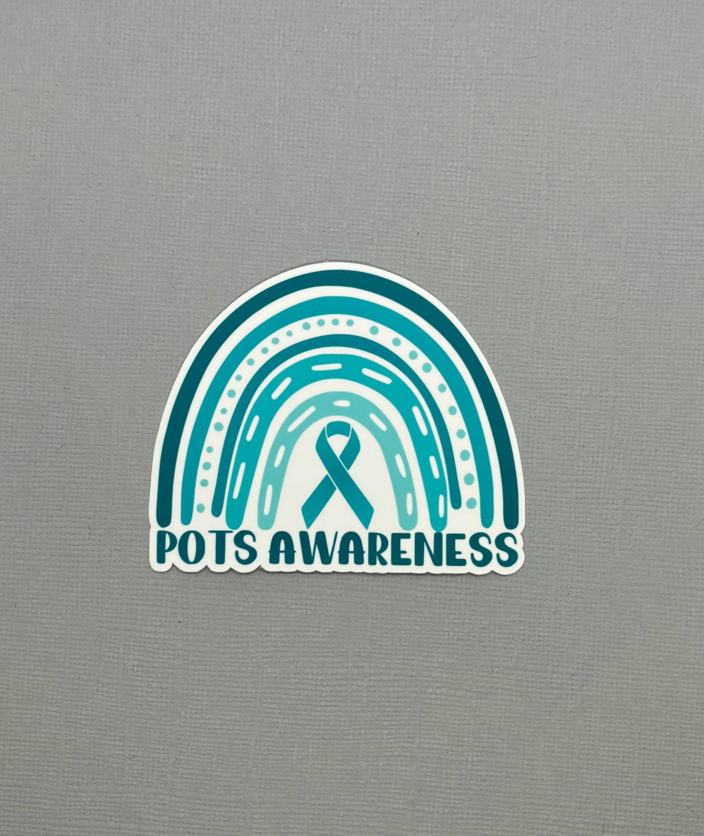 POTS Awareness Rainbow Sticker