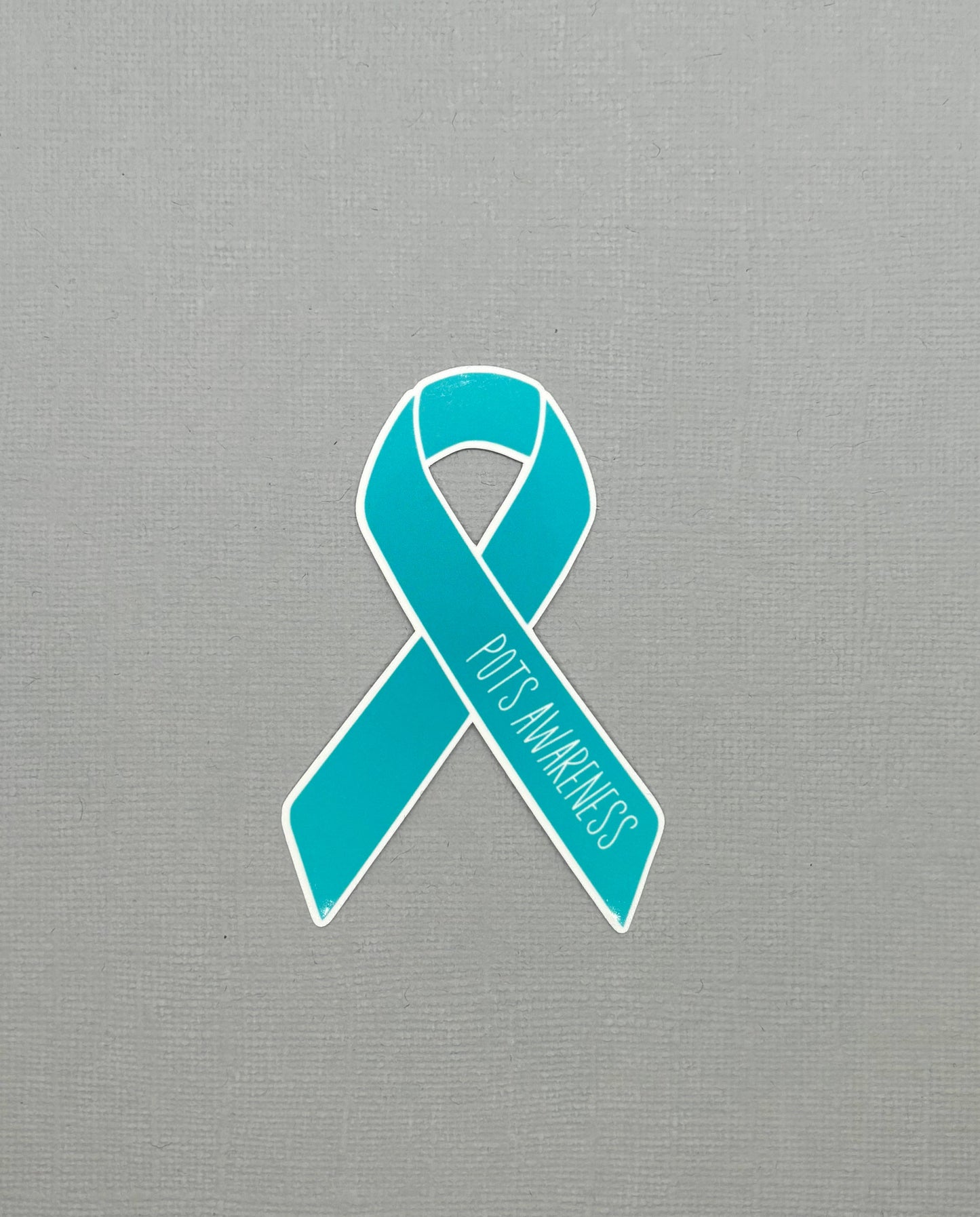 POTS Awareness Ribbon Sticker