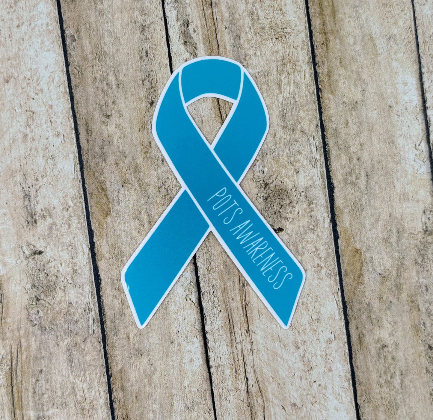 POTS Awareness Ribbon Sticker