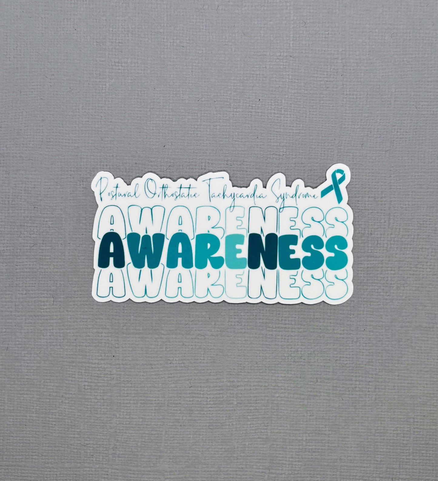 Postural Orthostatic Tachycardia Syndrome - POTS Awareness Sticker