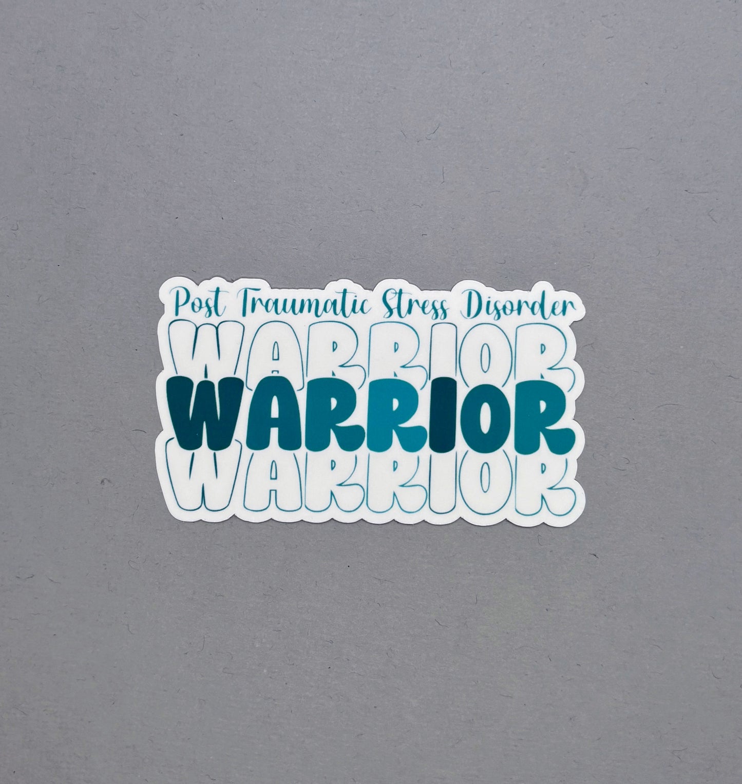 PTSD Warrior Sticker