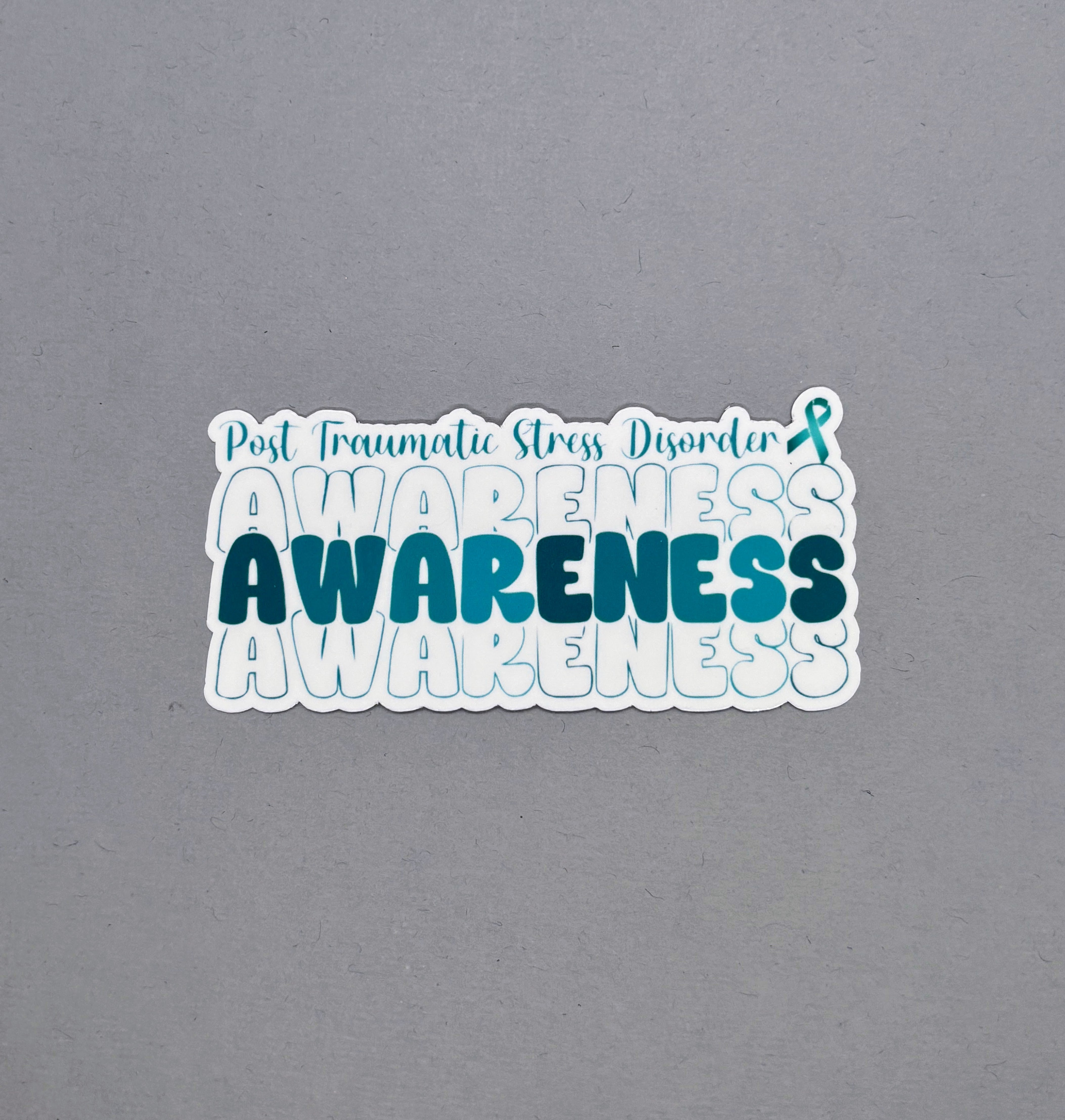 Ptsd Text Sticker PTSD Awareness Sticker – Made with Monday