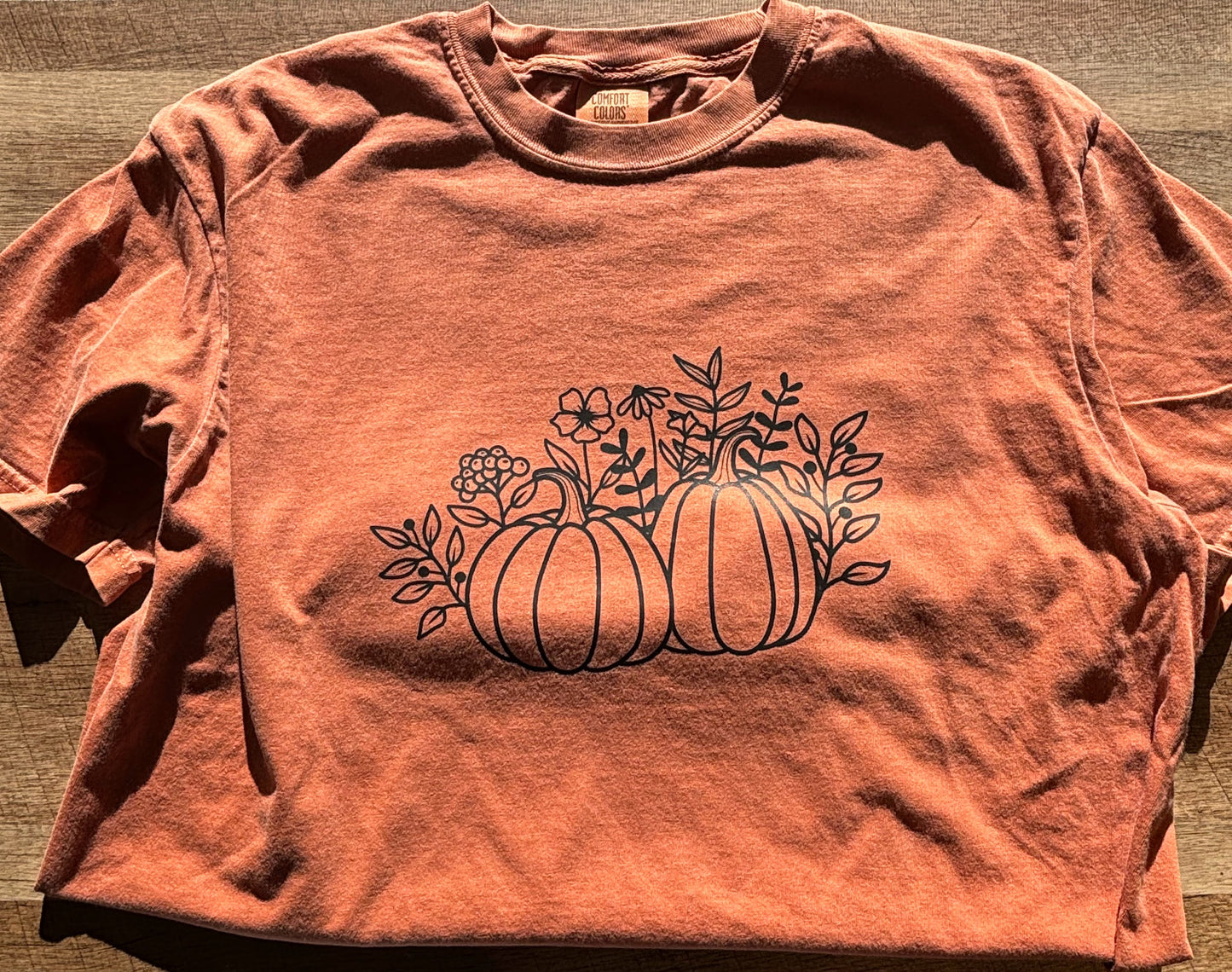 Pumpkins & Wildflowers T-Shirt