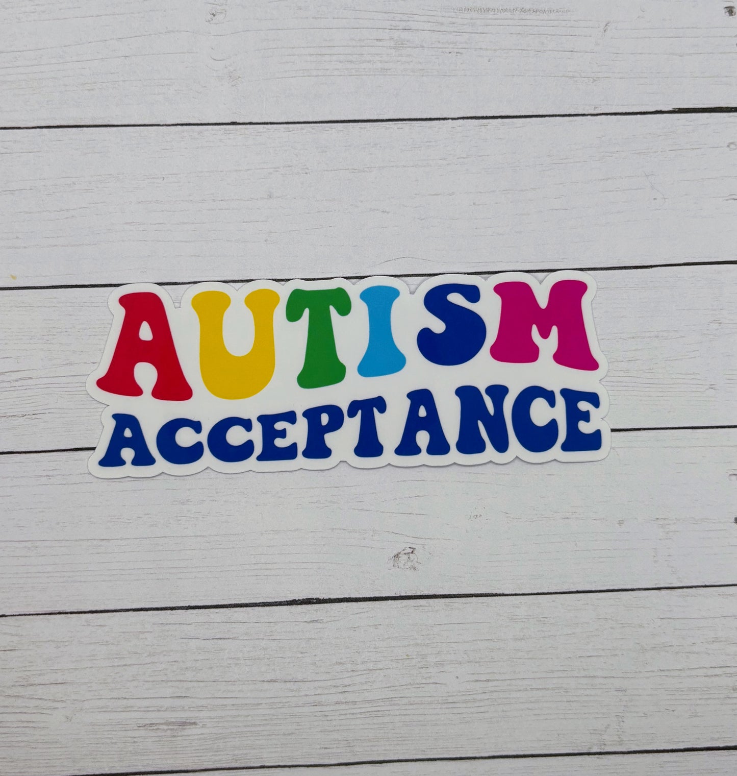 Autism Acceptance Sticker