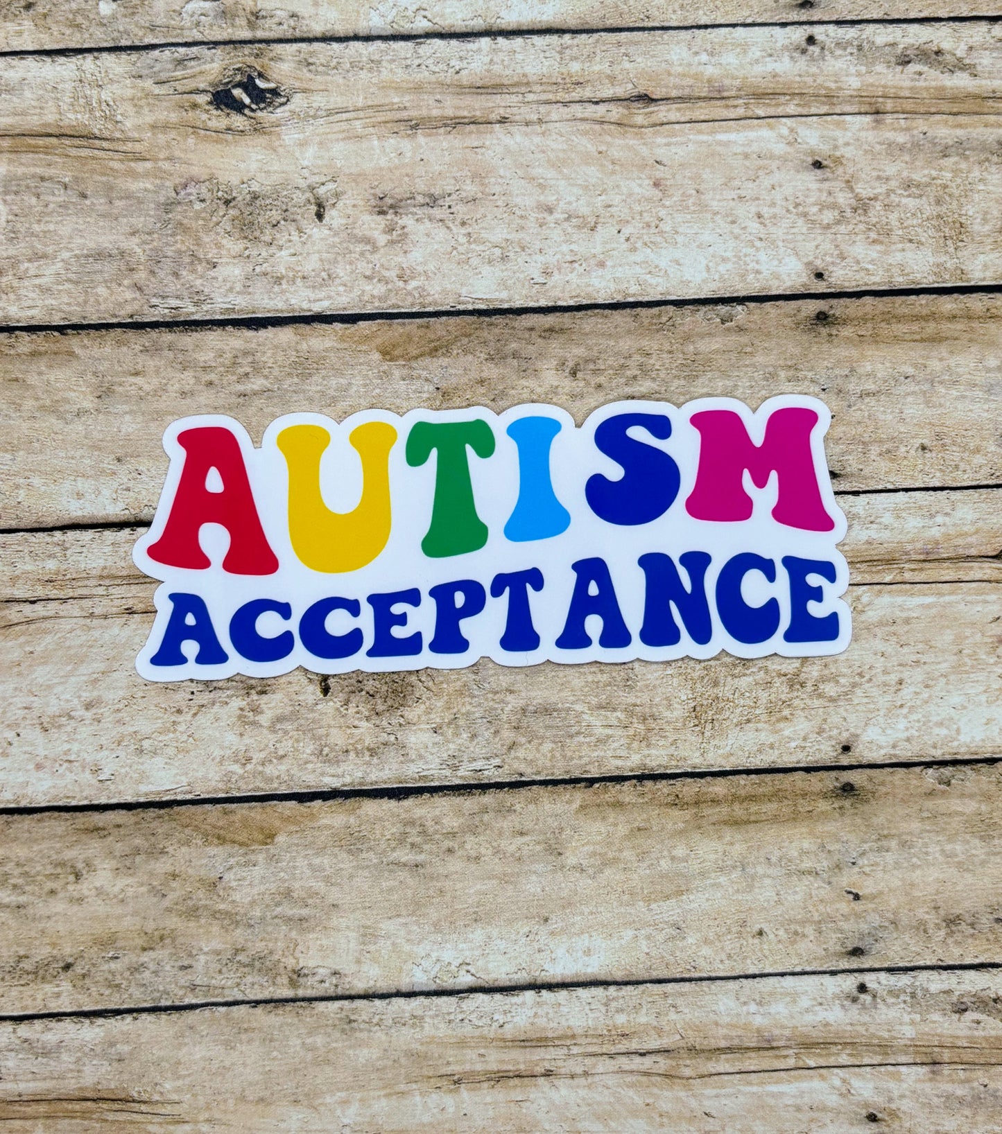 Autism Acceptance Sticker