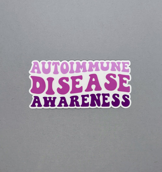 Autoimmune Disease Awareness Sticker