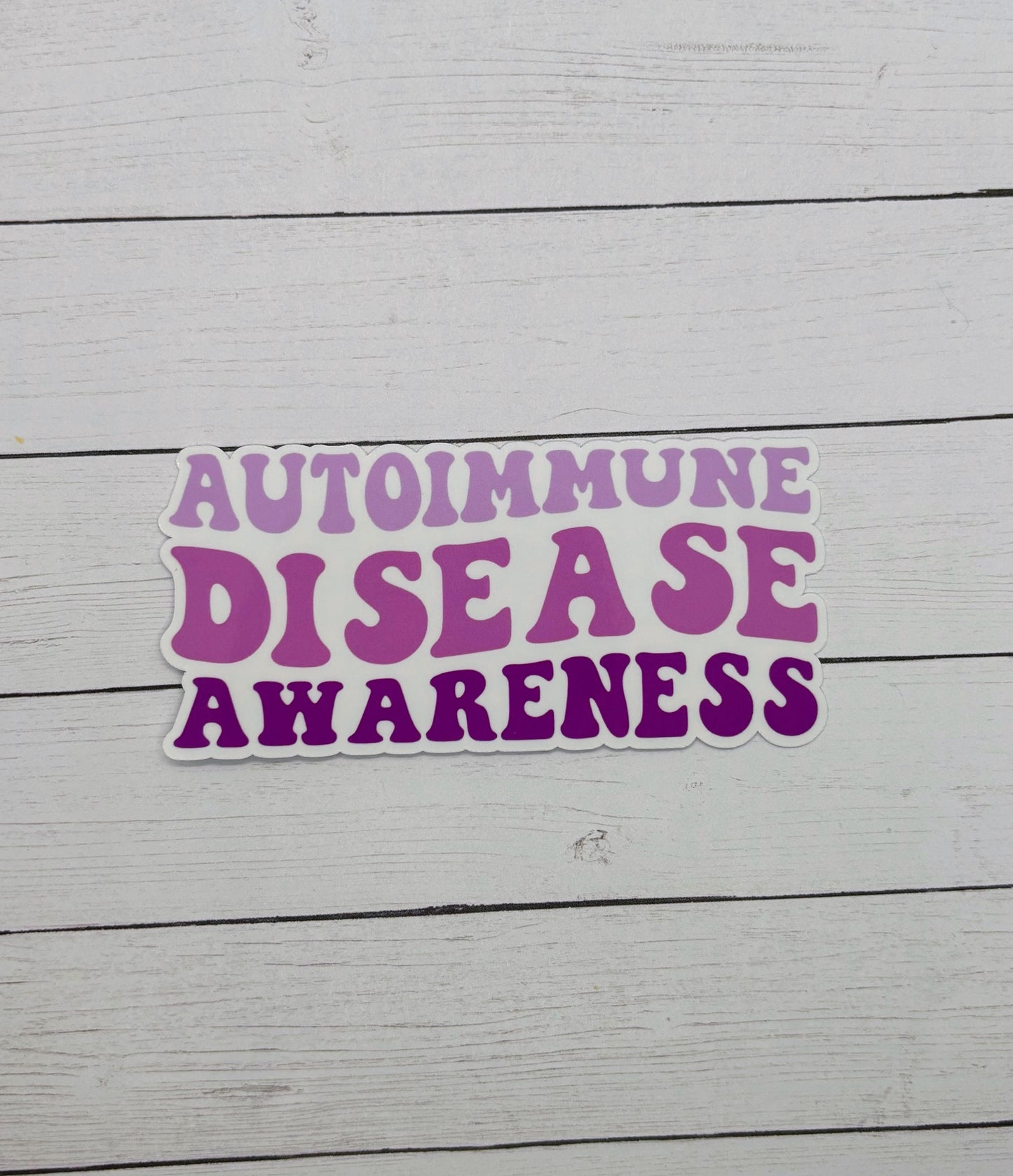 Autoimmune Disease Awareness Sticker