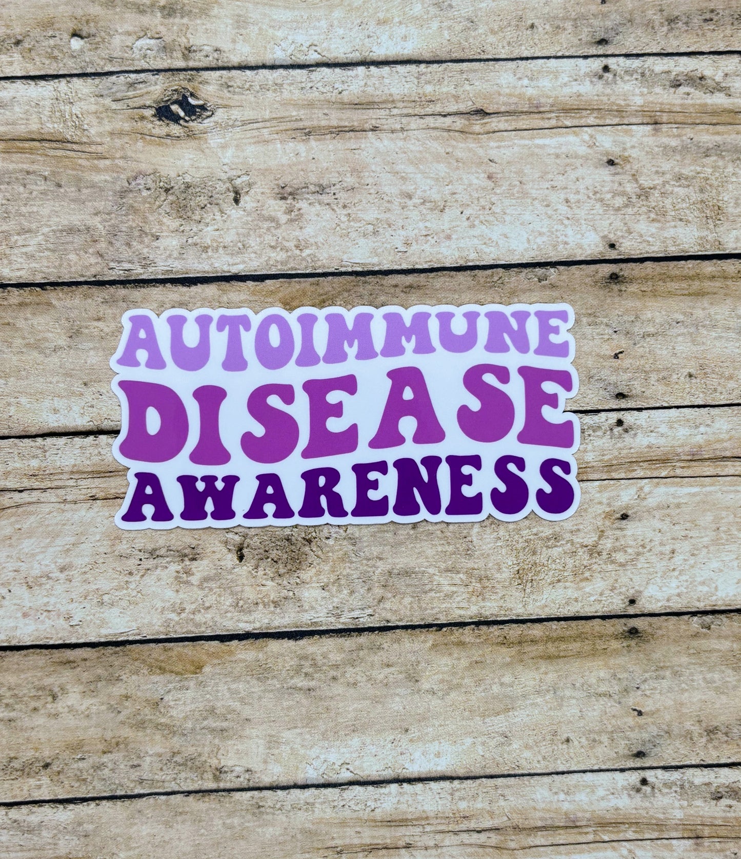 Autoimmune Disease Awareness Sticker