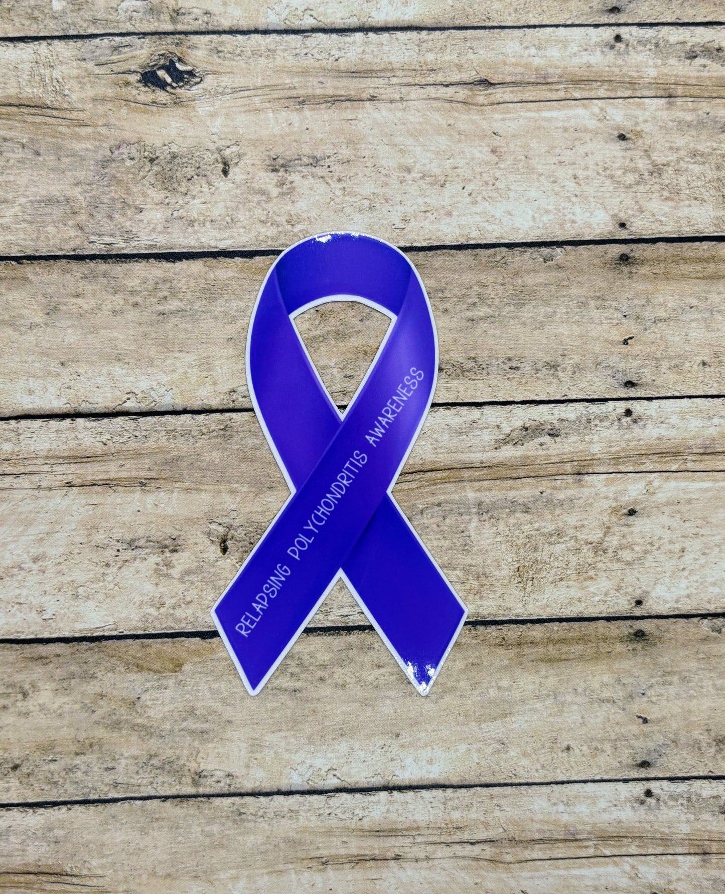 Relapsing Polychondritis Awareness Ribbon Sticker