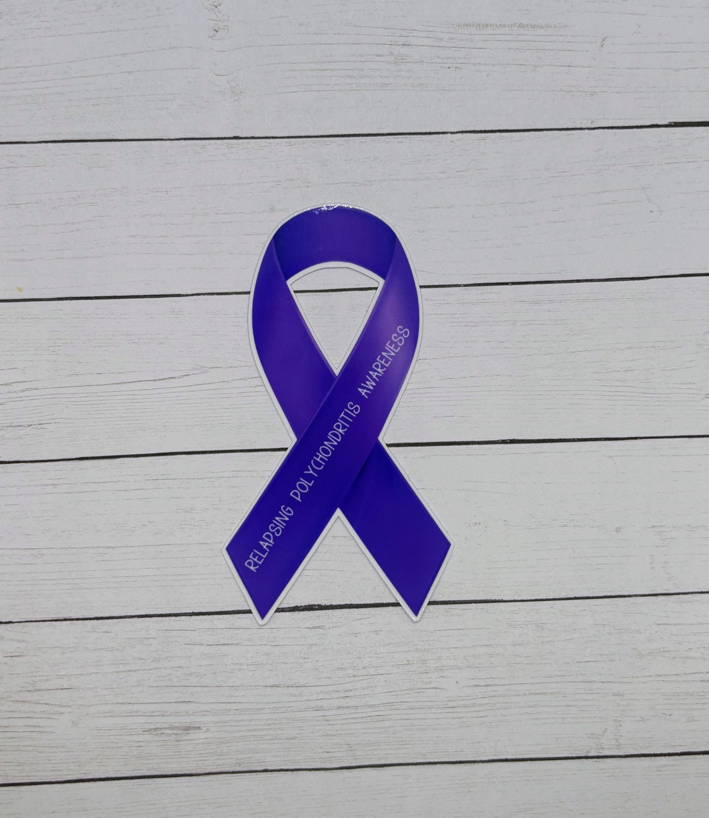 Relapsing Polychondritis Awareness Ribbon Sticker