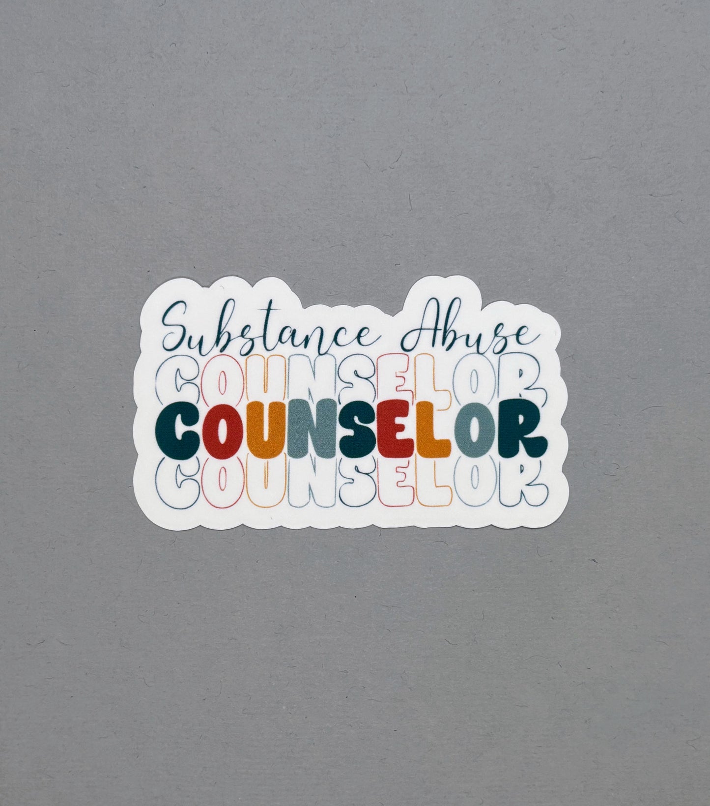 Substance Abuse Counselor Sticker