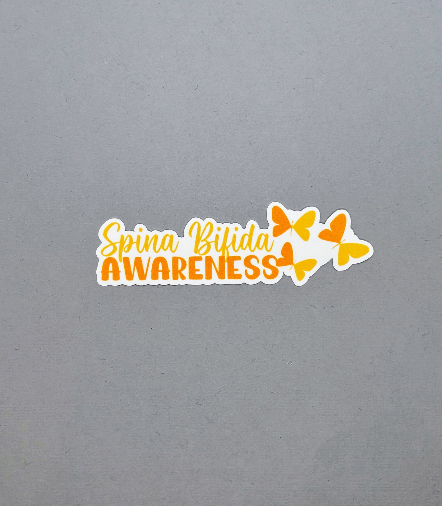 Spina Bifida Awareness Butterflies Sticker