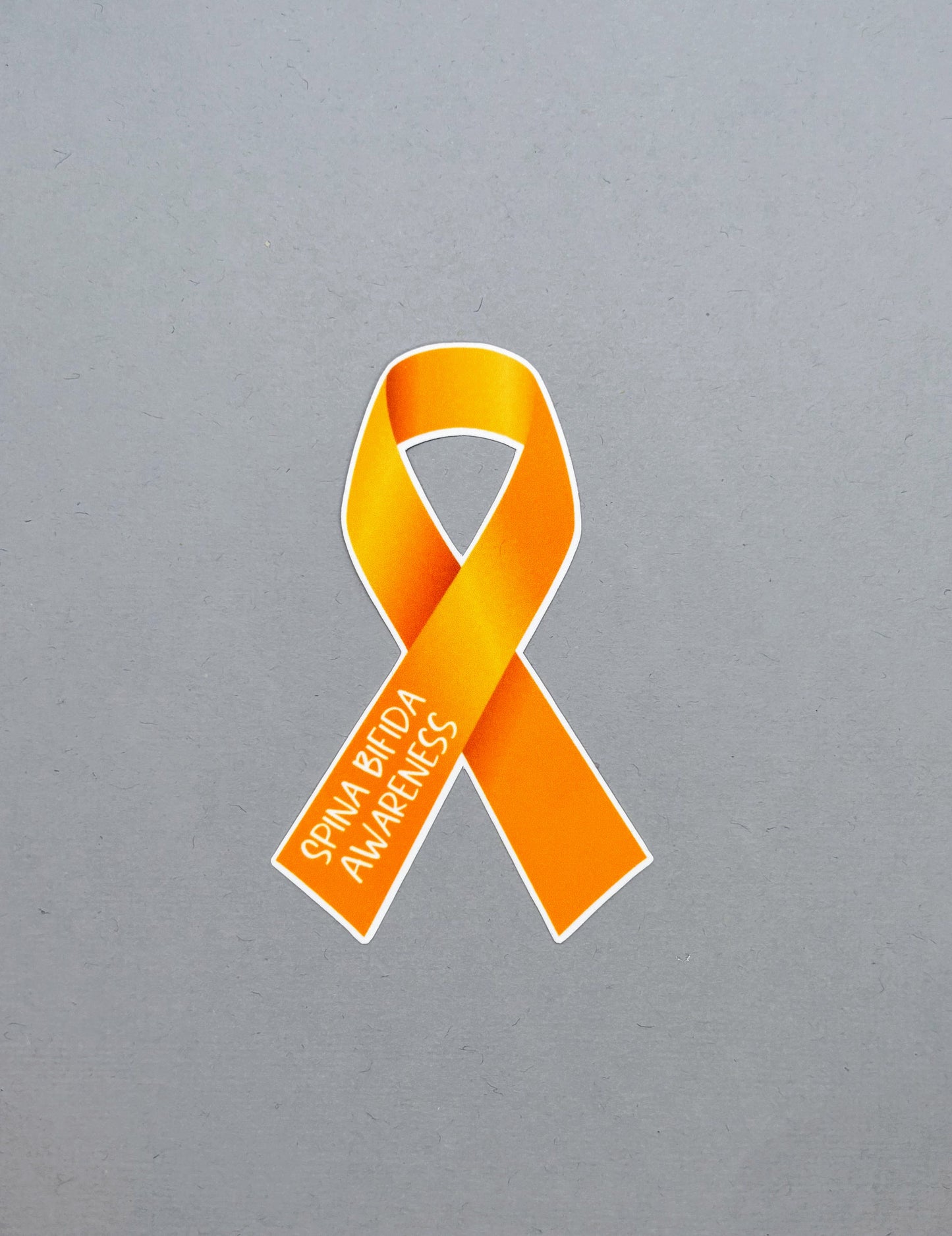 Spina Bifida Awareness Ribbon Sticker