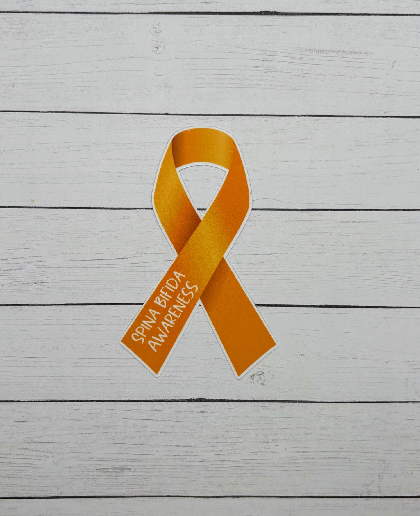 Spina Bifida Awareness Ribbon Sticker