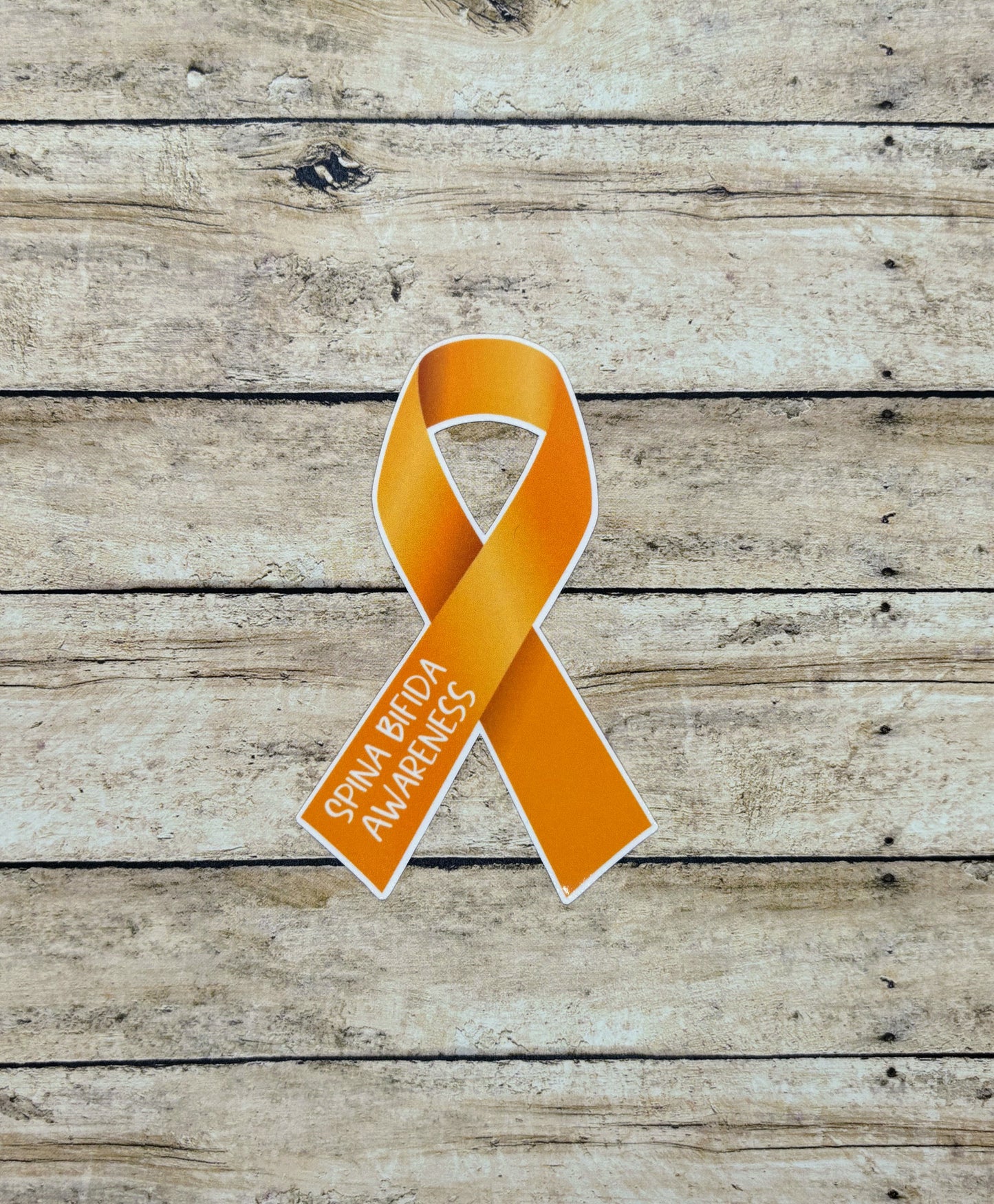 Spina Bifida Awareness Ribbon Sticker