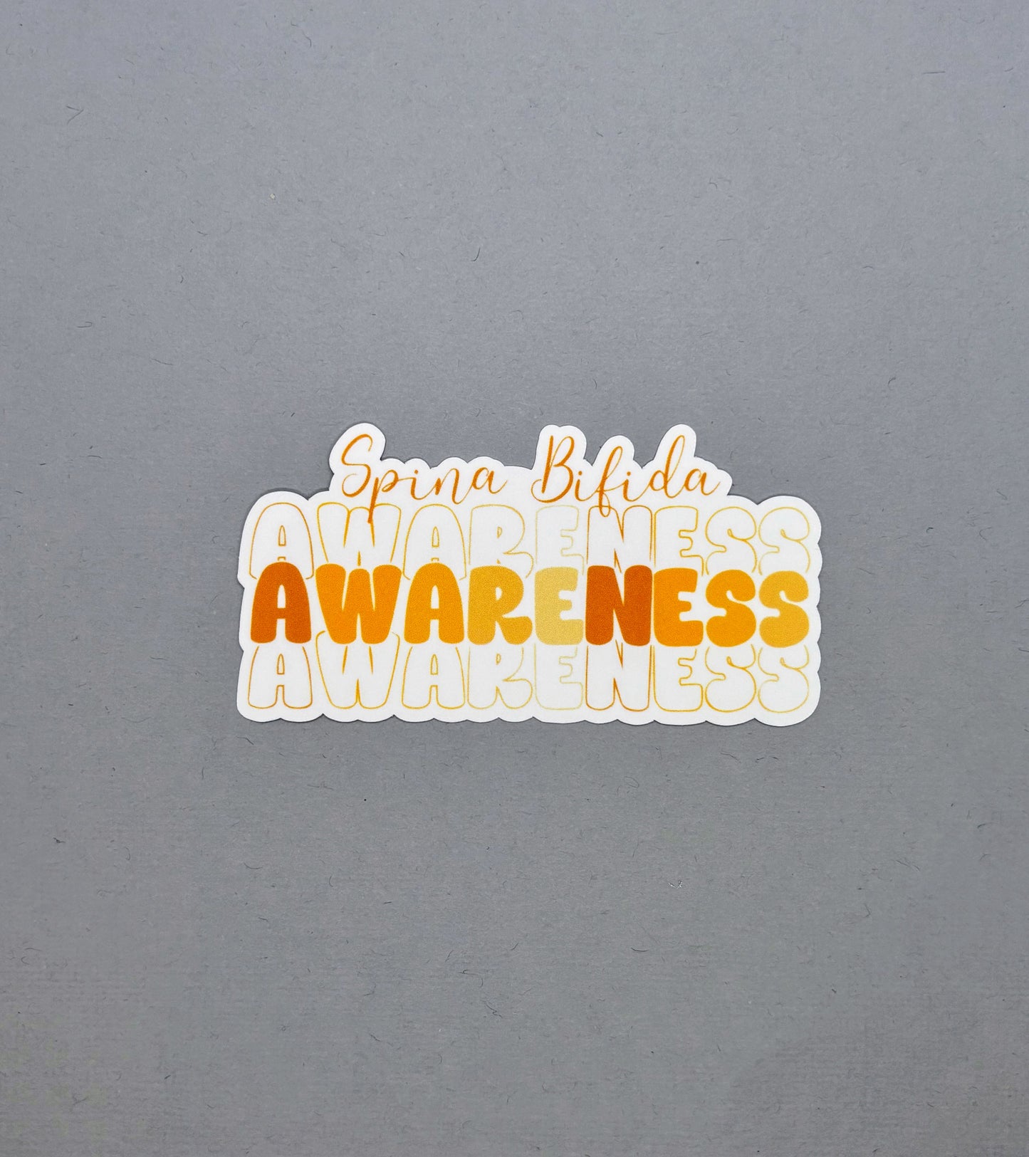 Spina Bifida Awareness Sticker