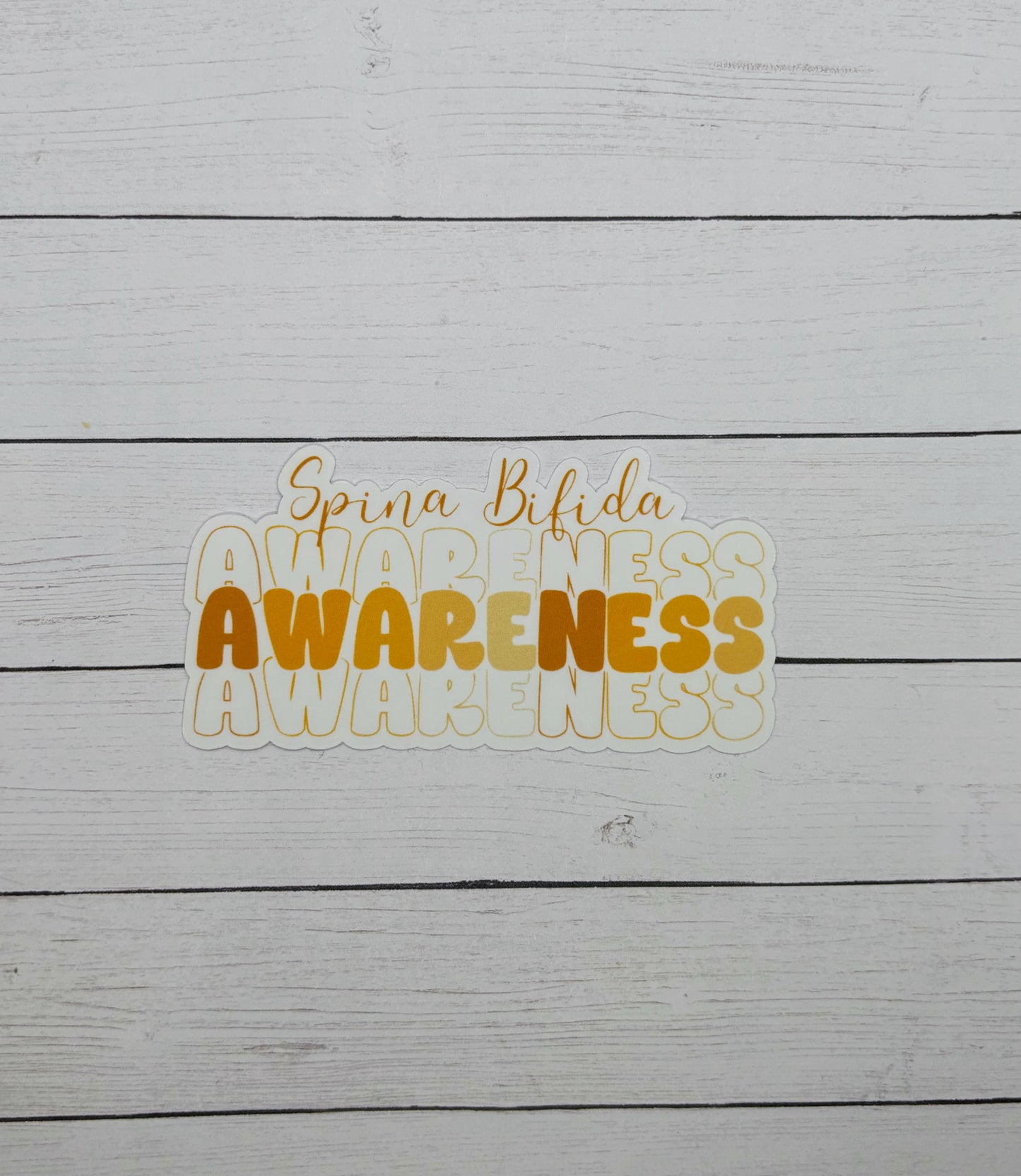 Spina Bifida Awareness Sticker