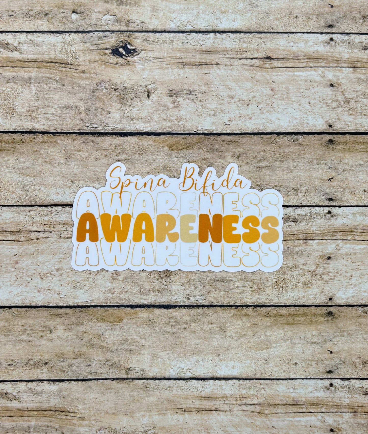 Spina Bifida Awareness Sticker