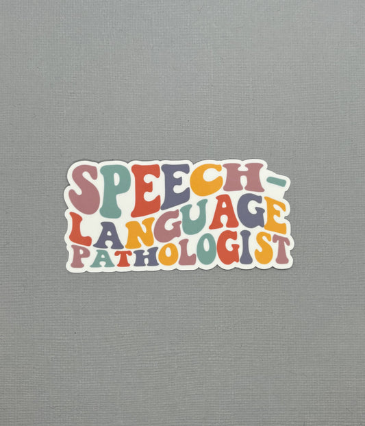 Speech-Language Pathologist Sticker