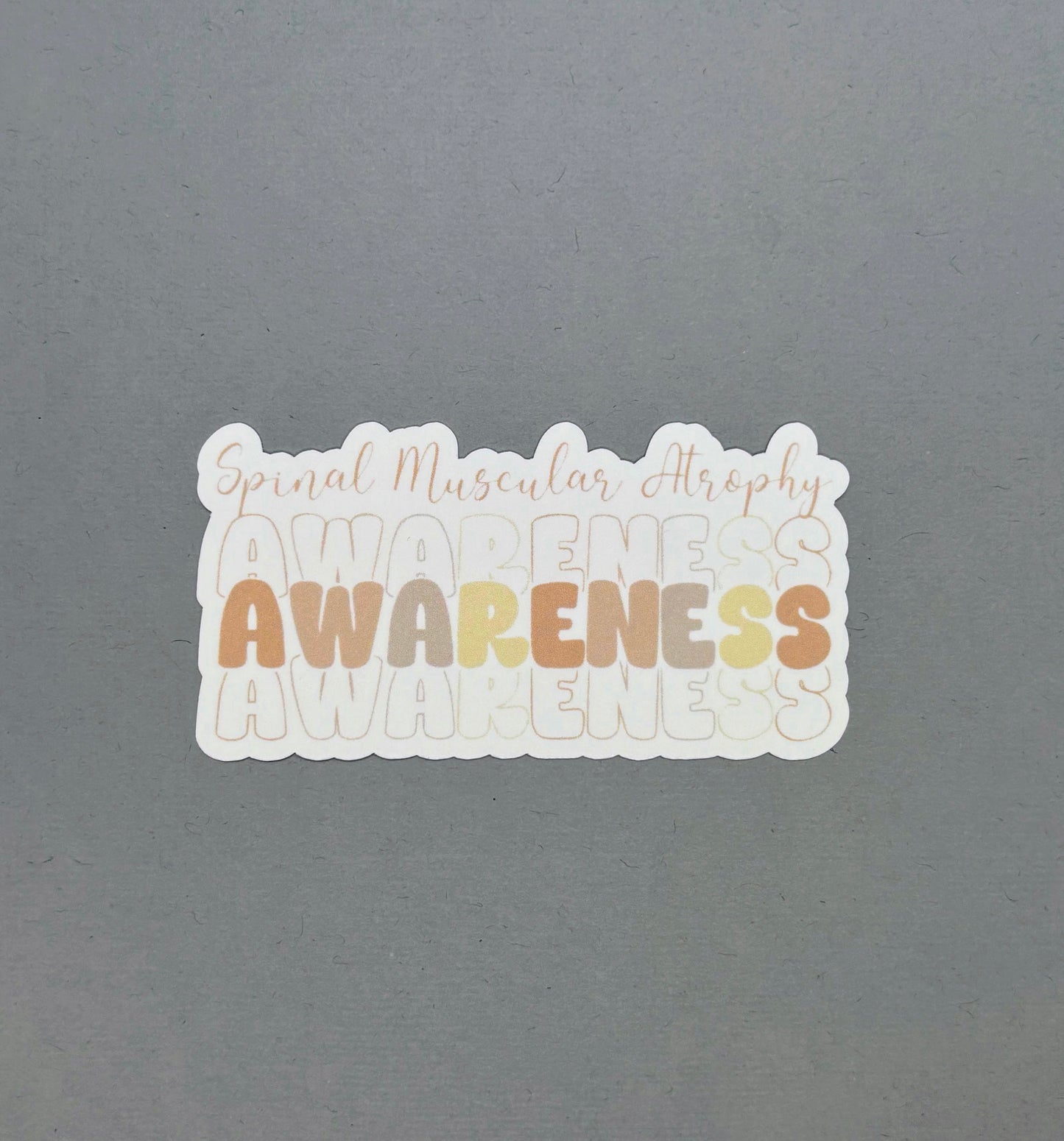 Spinal Muscular Atrophy Awareness Sticker