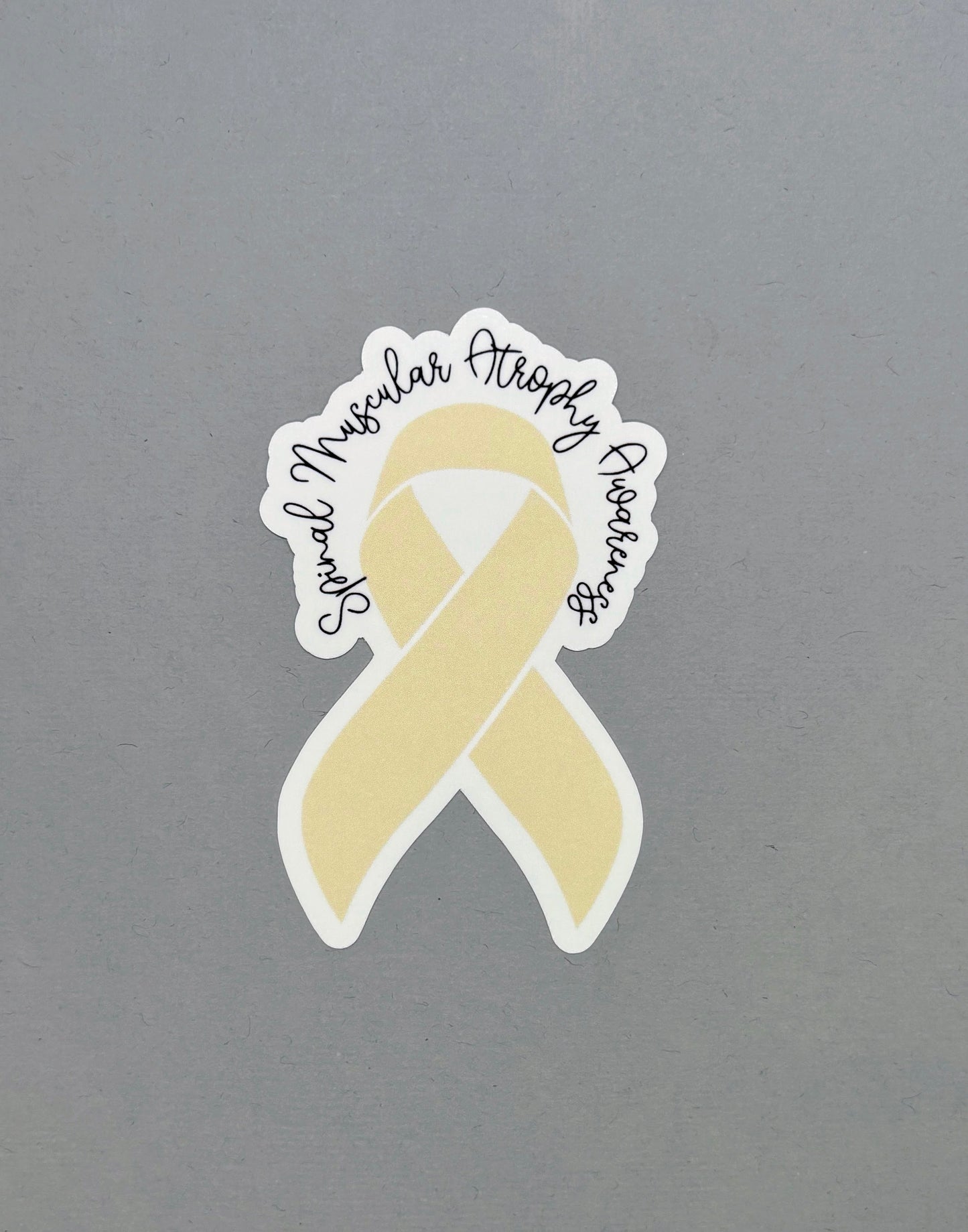 Spinal Muscular Atrophy Awareness Ribbon Sticker