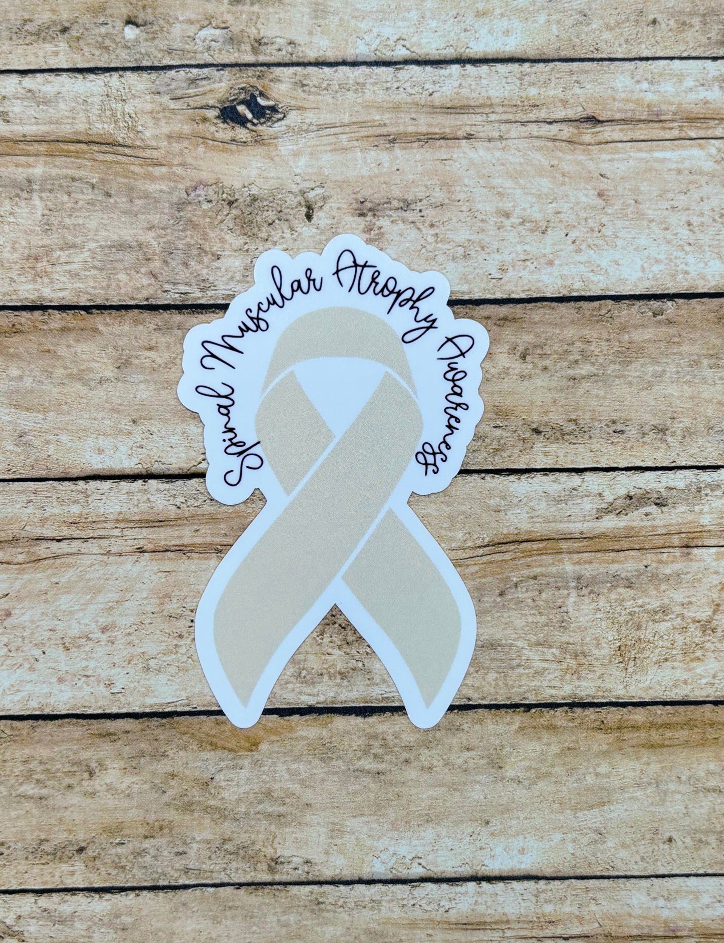 Spinal Muscular Atrophy Awareness Ribbon Sticker