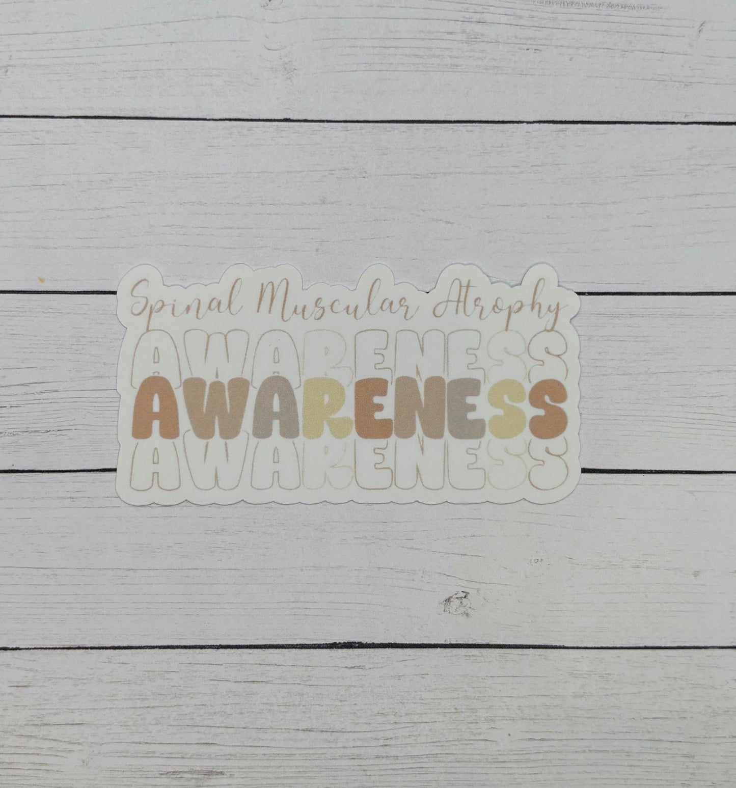 Spinal Muscular Atrophy Awareness Sticker