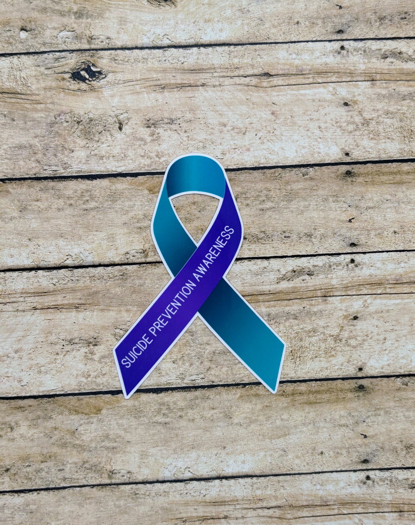 Suicide Prevention Awareness Ribbon Sticker