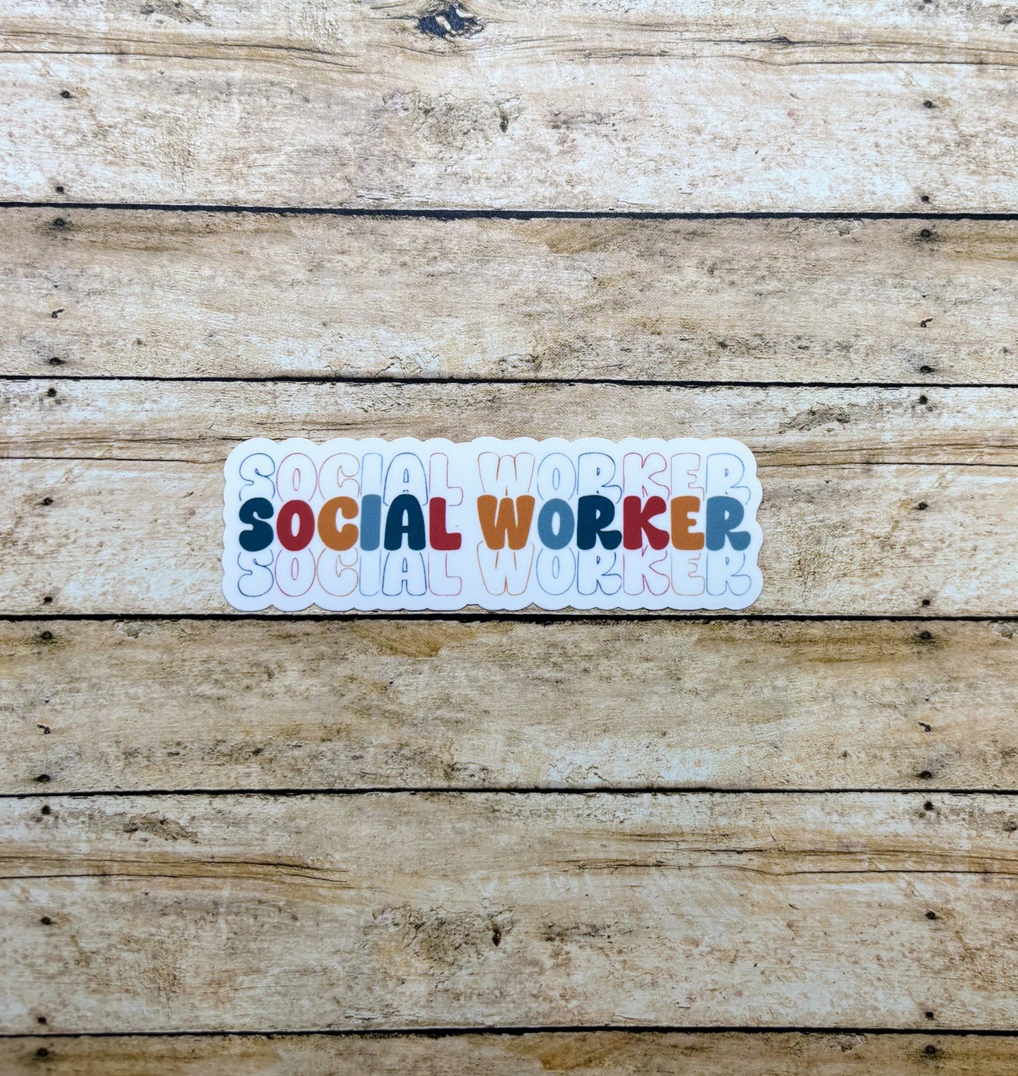 Social Worker Sticker